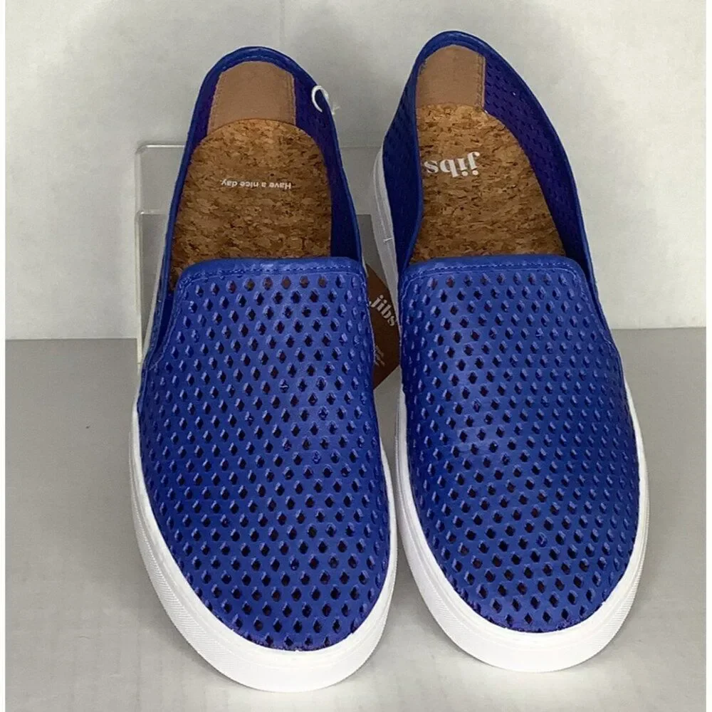 Jibs Men's 10 Classic Galaxy Blue slip on Shoe - New